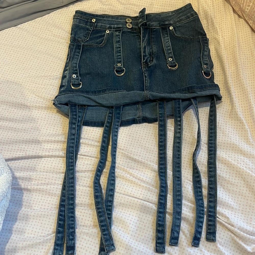 Denim skirt